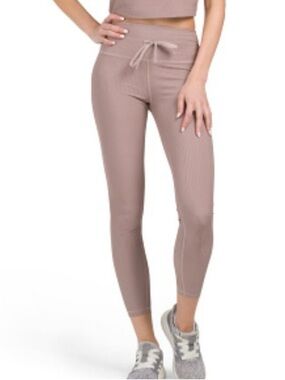Greyson Cleo Legging High-Rise Ribbed Yoga Leggings Medium